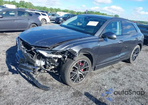 2020 Audi Q8 Prestige 55 Tfsi Quattro Tiptronic из США, поврежденный, VIN WA1FVAF10LD005451